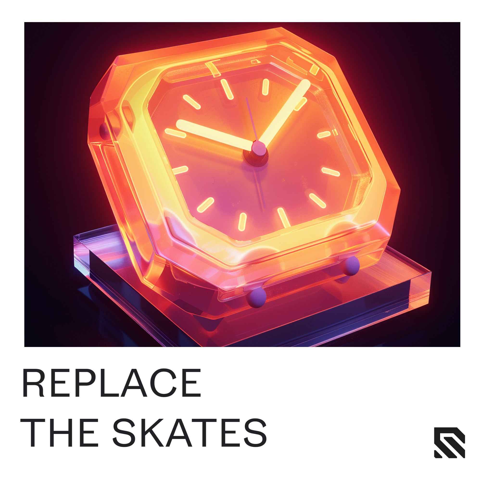 WALLHACK Replace mouse skates feet digital neon glowing clock watch wristwatch time timer timing