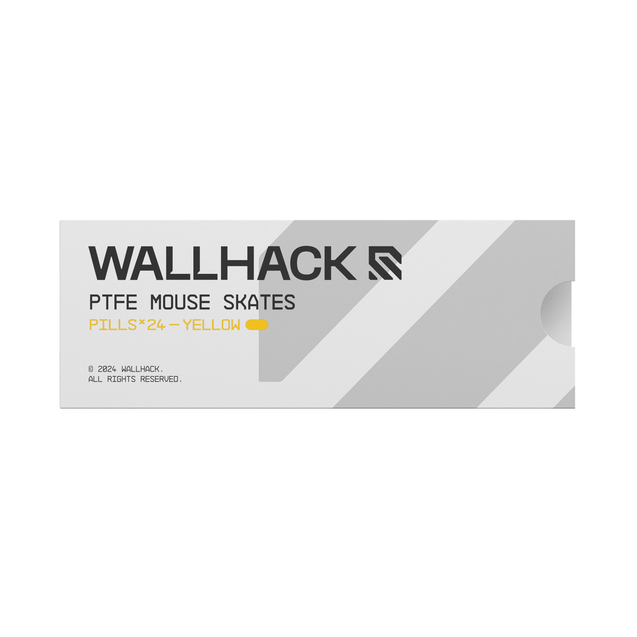 Wallhack Skates PTFE Yellow Pills