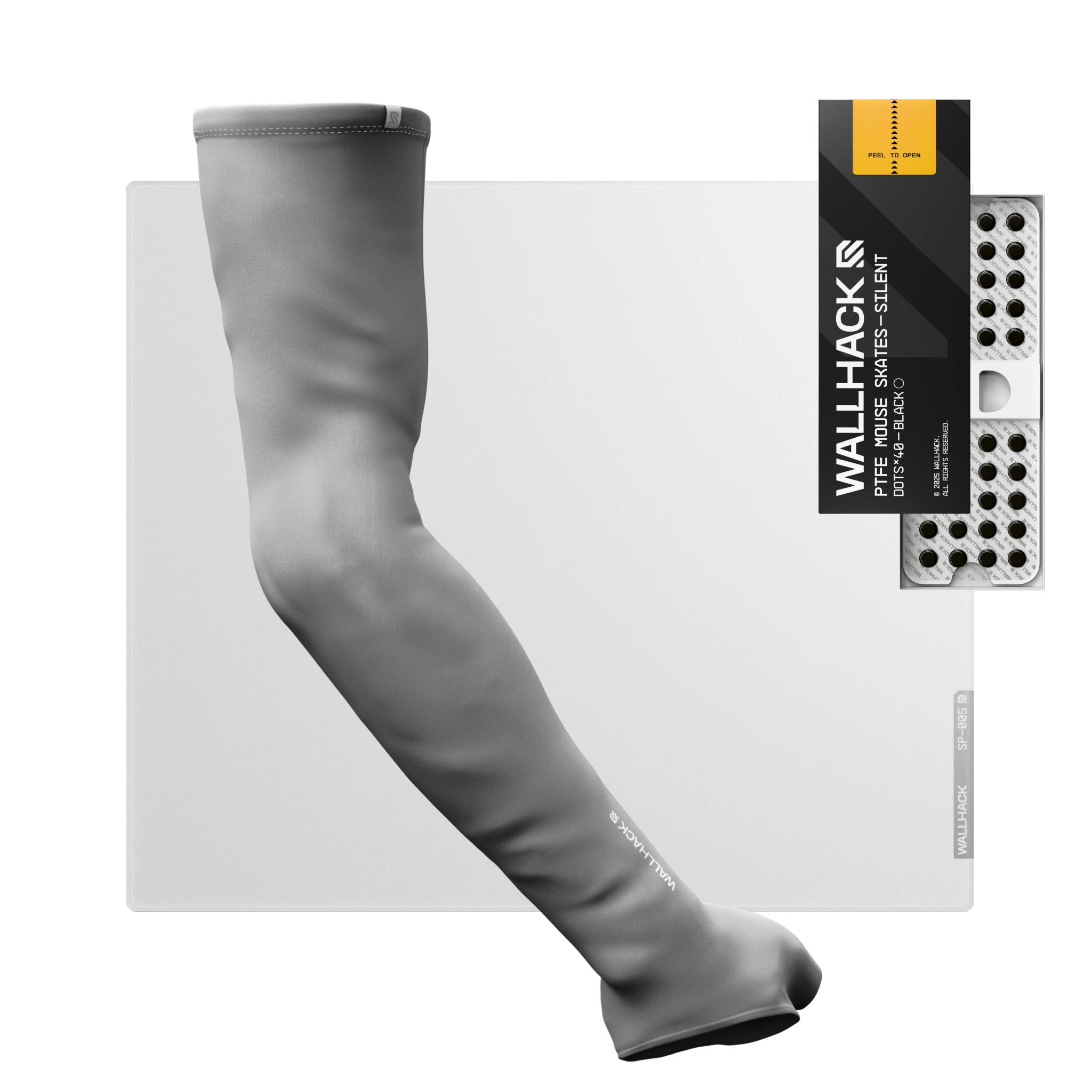 SP-005 ホワイトバンドル(SP-005 + PTFE静音ソール + PROスリーブ)