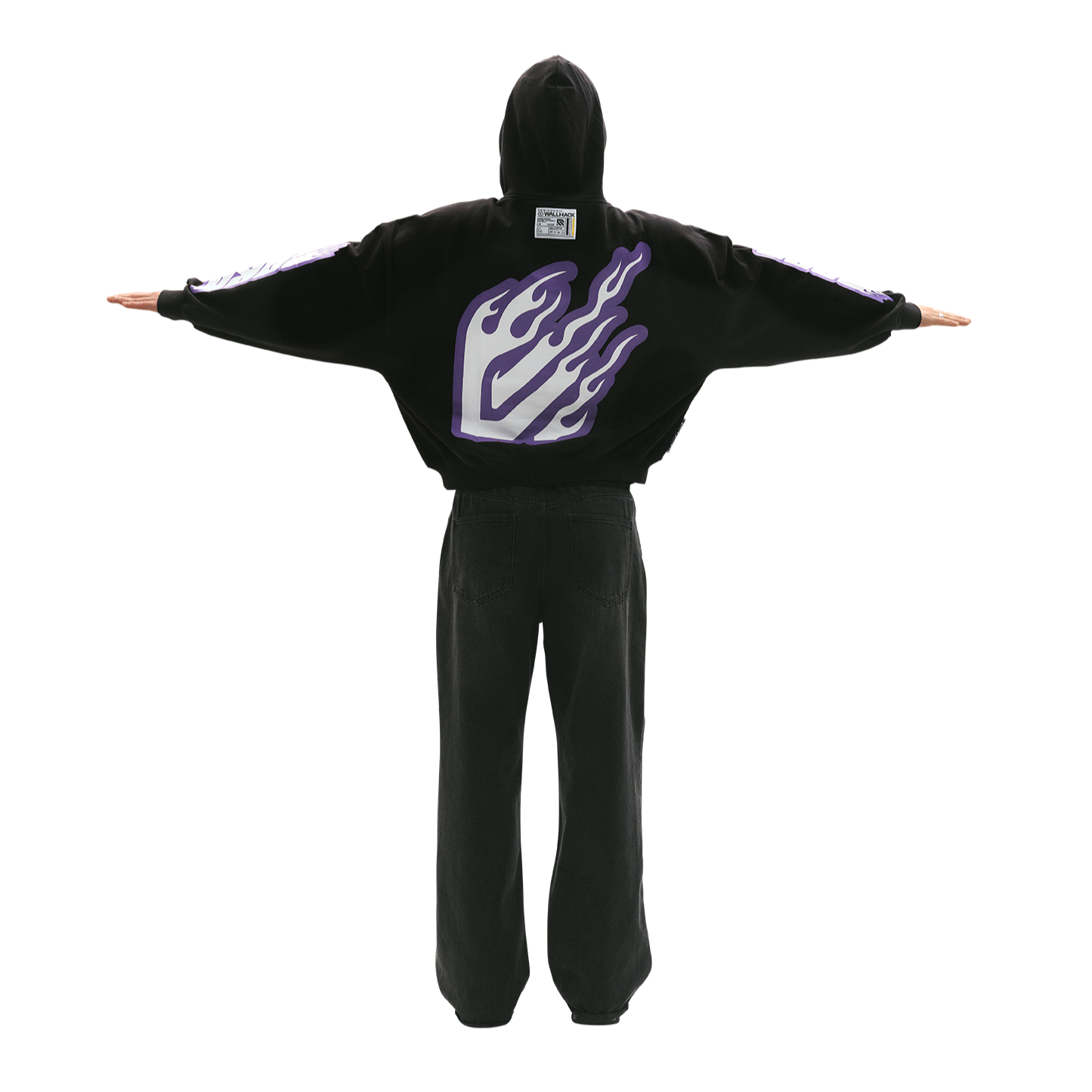 Sudadera recortada - C42