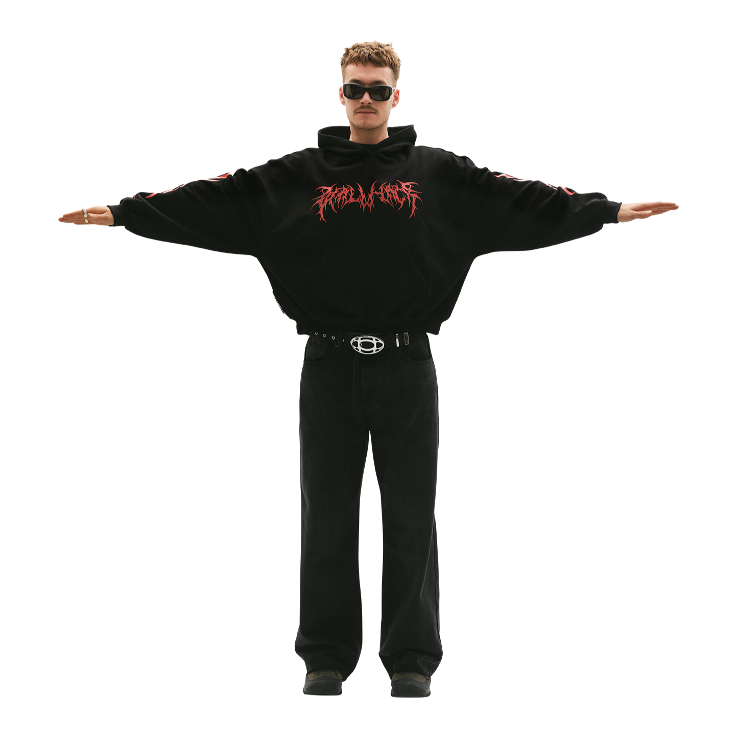 Hoodie Cropped - Death Metal