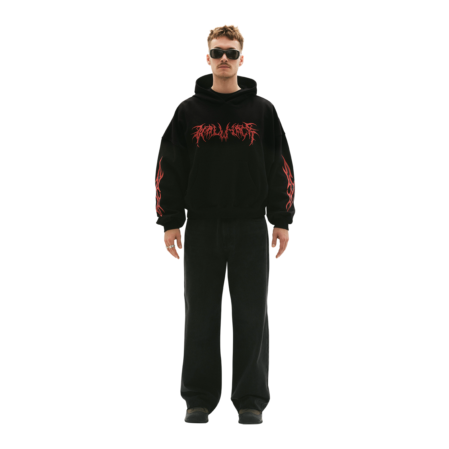 Hoodie Cropped - Death Metal