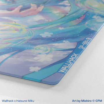 SP-004 Glass Mouse Pad Hatsune Miku Edition: Summer Miku