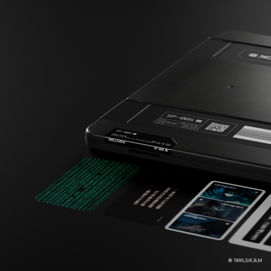 CR-005 Black Glass Gaming Mousepad | Wallhack
