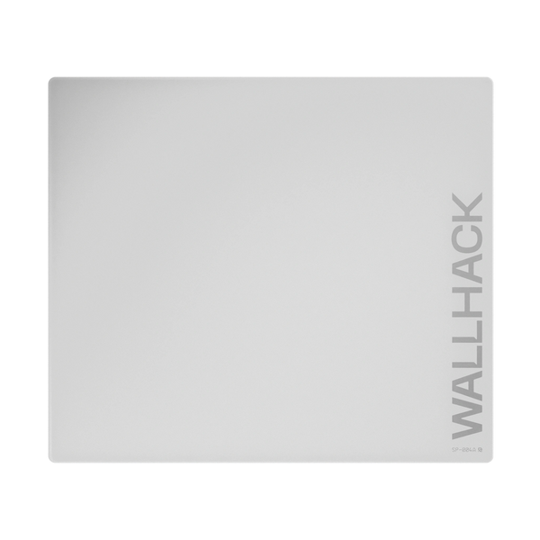 WALLHACK sp-004 ホワイト SP-004 White Glass Gaming Mousepad | Wallhack