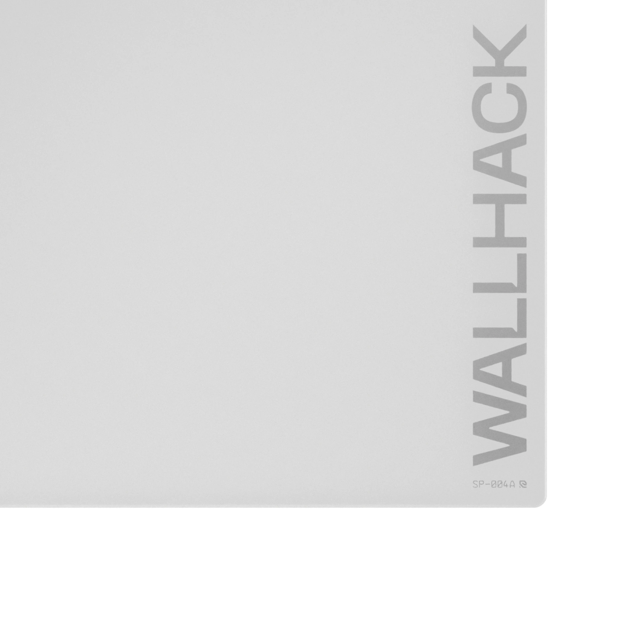 SP-004A White Glass Gaming Mousepad | Wallhack SP-004A White Glass Gaming Mousepad | Wallhack
