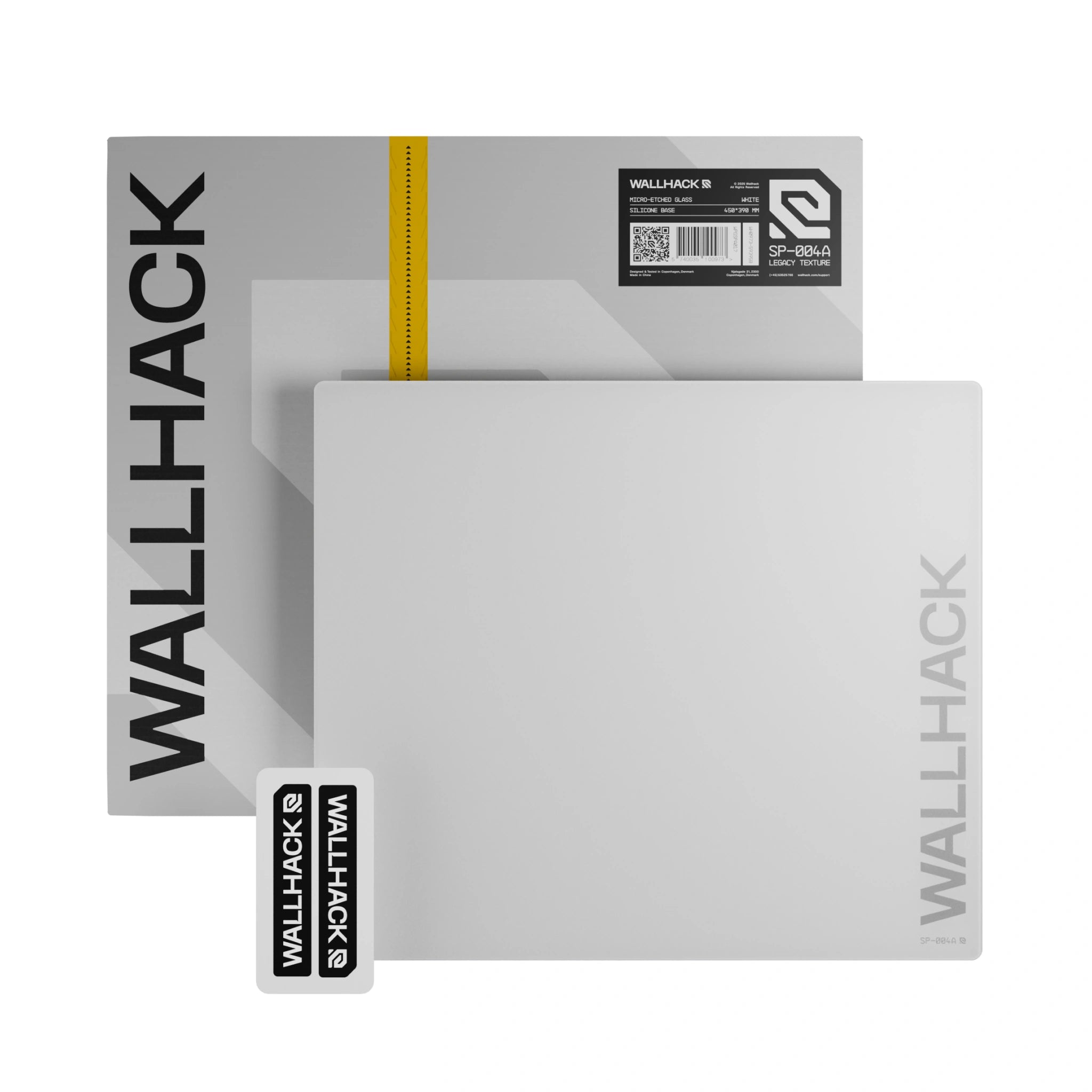 WALLHACK SP-004＋ Wallhack Pro UHMW-PE SP00-4A (White) Bundle – UHMW Silent Skates + Pro Sleeve | Wallhack