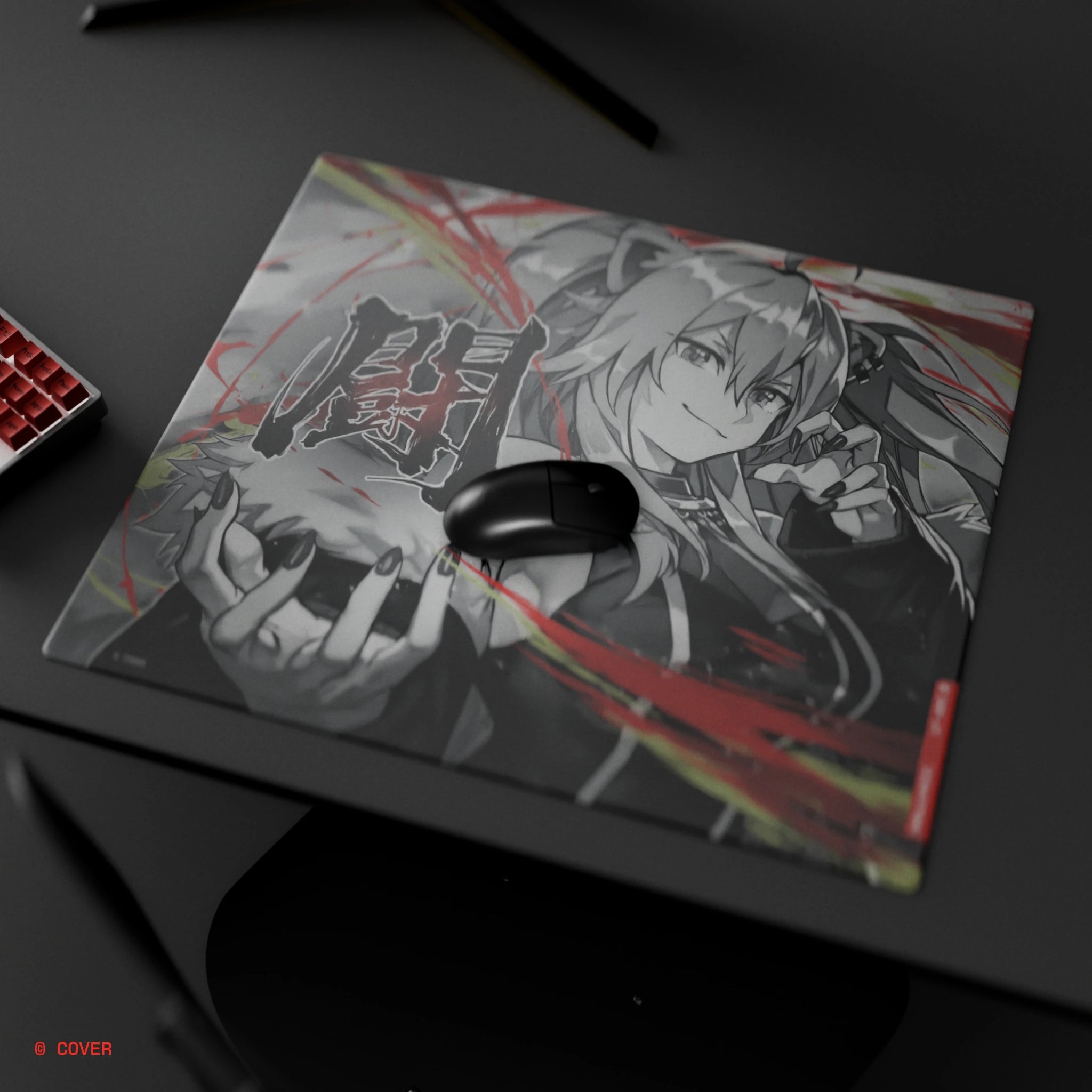SP-005 Shishiro Botan Glass Mousepad | Wallhack