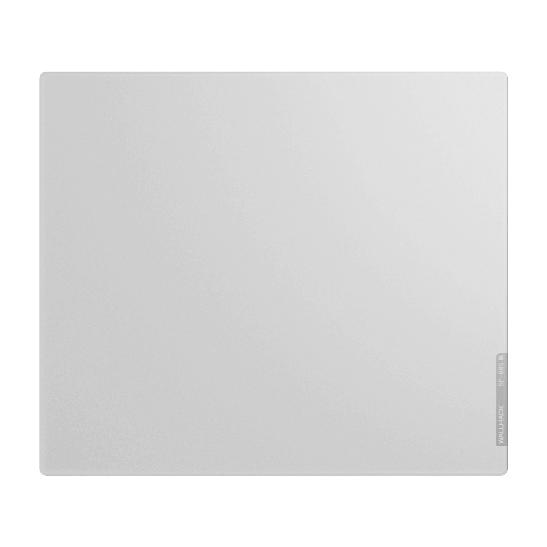 SP-005 (White) Glass Gaming Mousepad | Wallhack