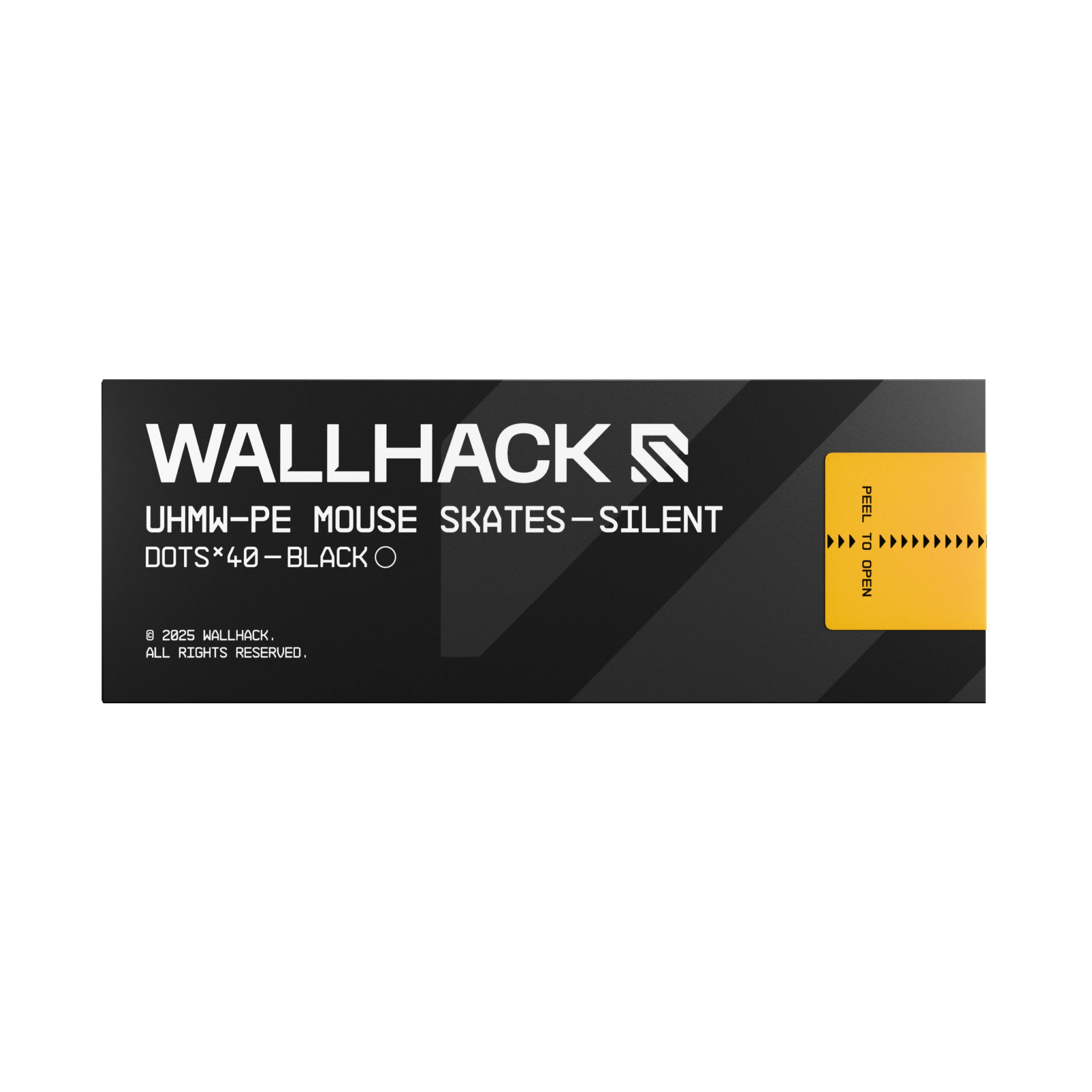 Wallhack Skates UHMW-PE Dots - Silent