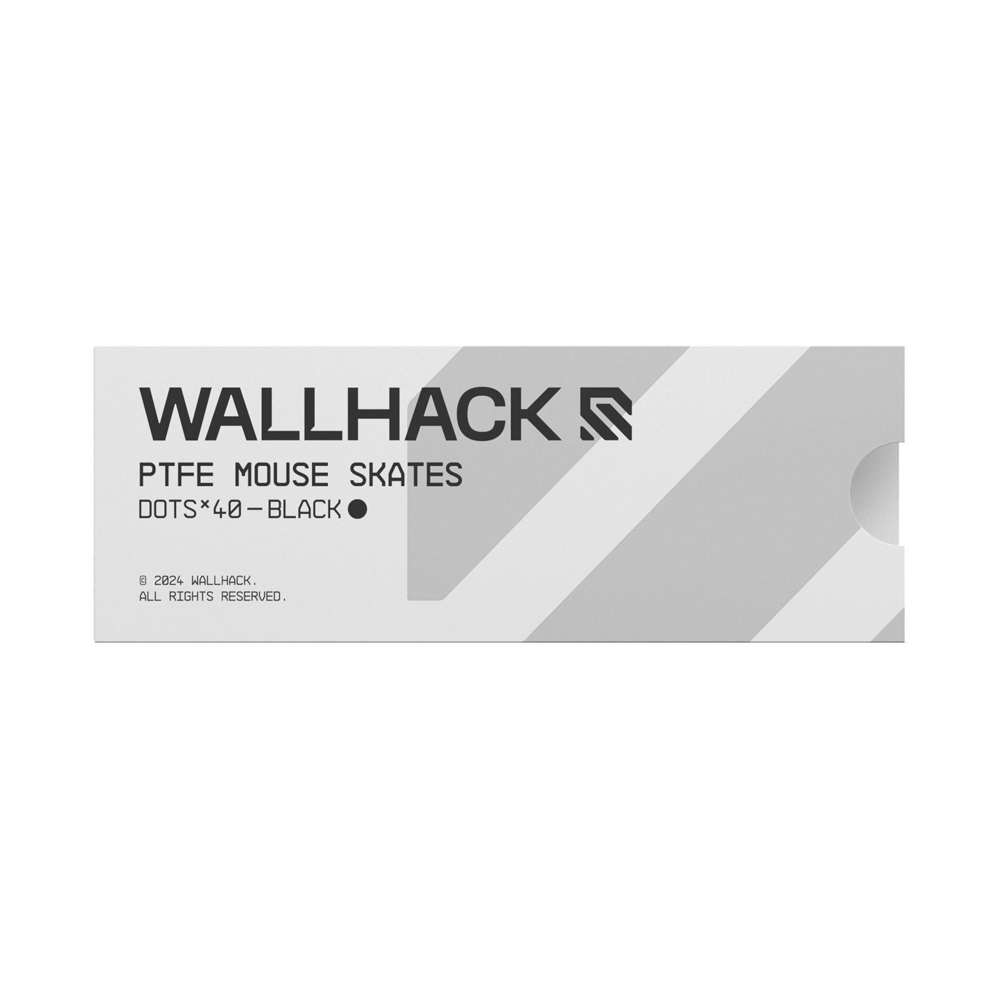 Wallhack Skates PTFE Black Dots