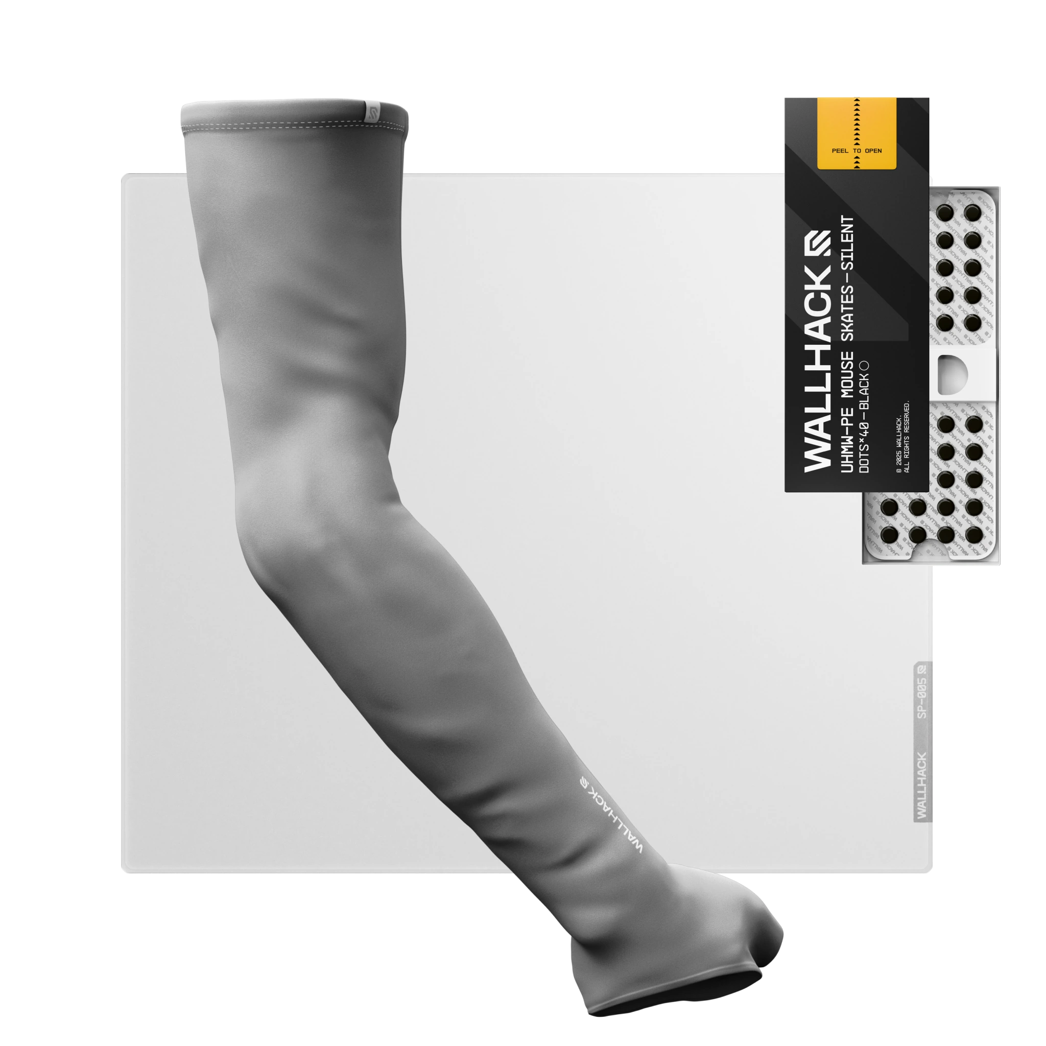 SP-005 (White) Bundle with UHMW Silent Skates & Pro Sleeve SP-005 (White) Bundle with UHMW Silent Skates & Pro Sleeve