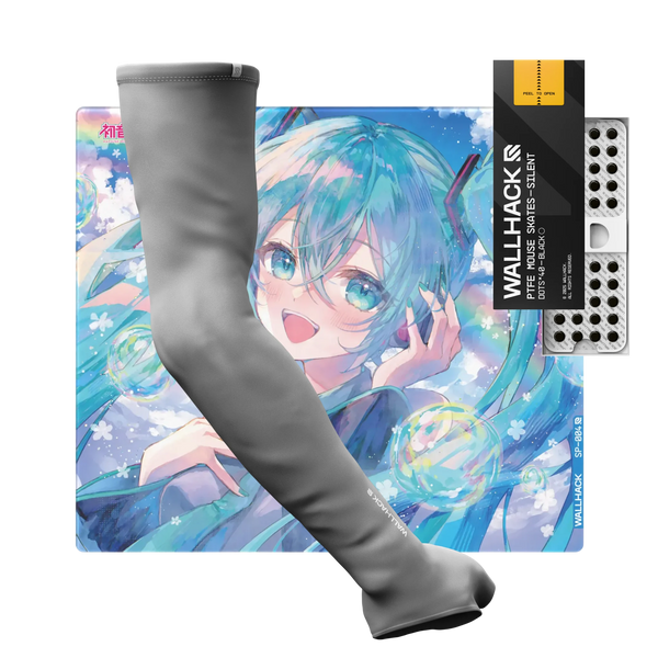 SP-004: Summer Miku Bundle with PTFE Silent Skates & Pro Sleeve