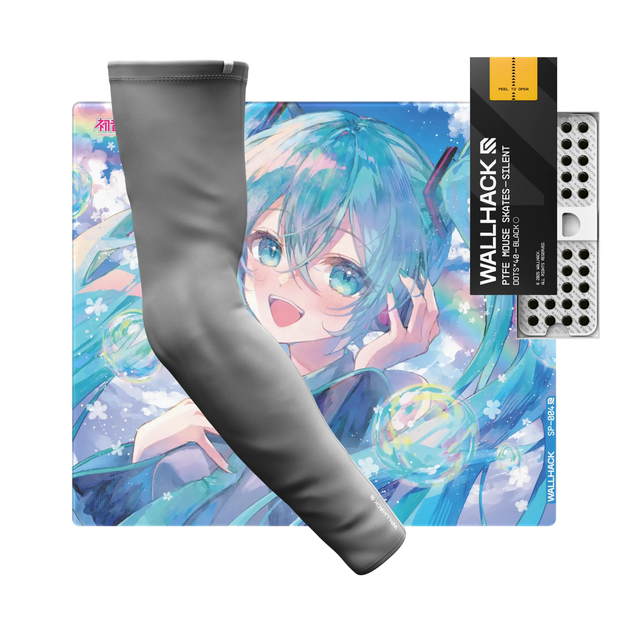 SP-004: Summer Miku Bundle with PTFE Silent Skates & Pro Sleeve