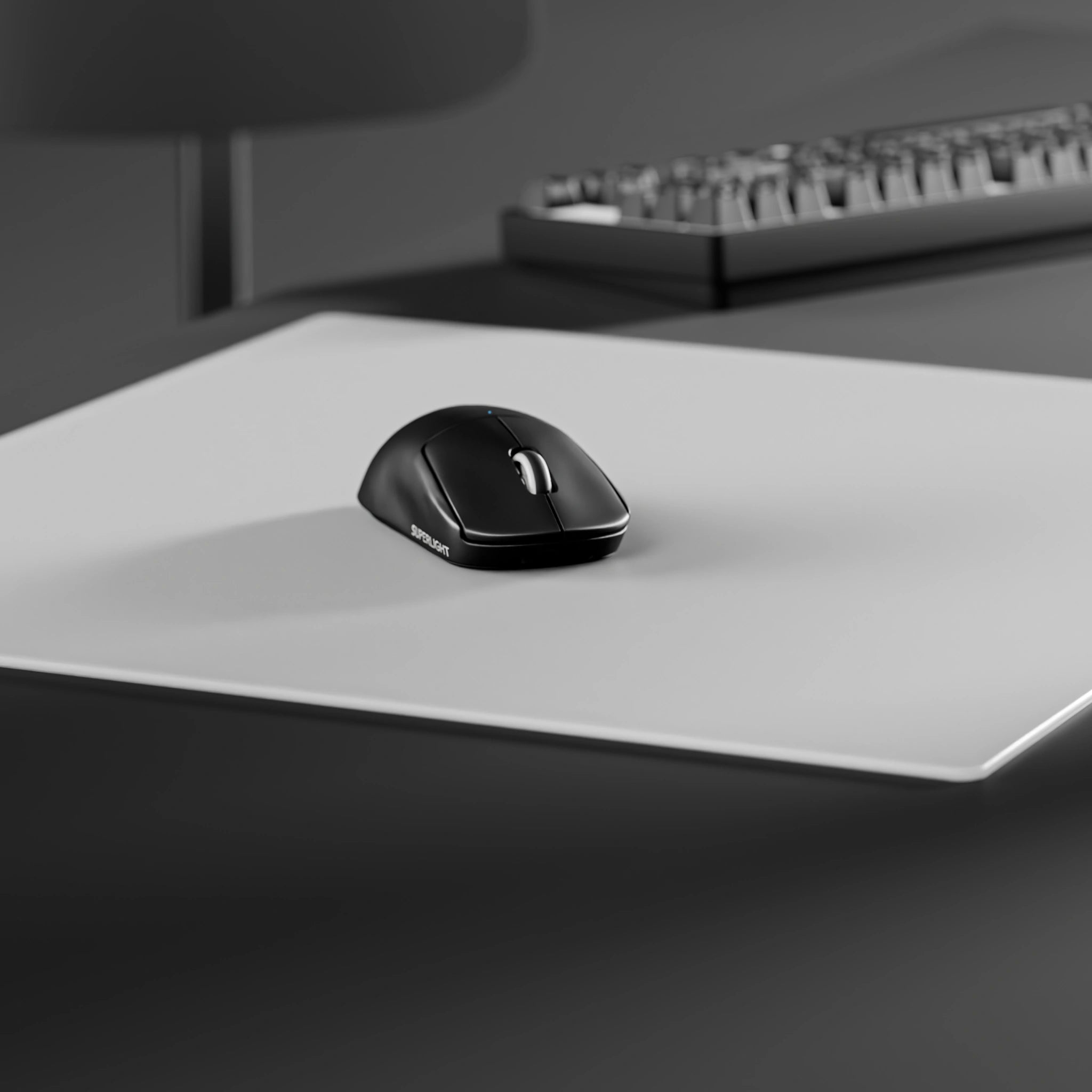 SP-004 White Glass Gaming Mousepad | Wallhack SP-004 White Glass Gaming Mousepad | Wallhack