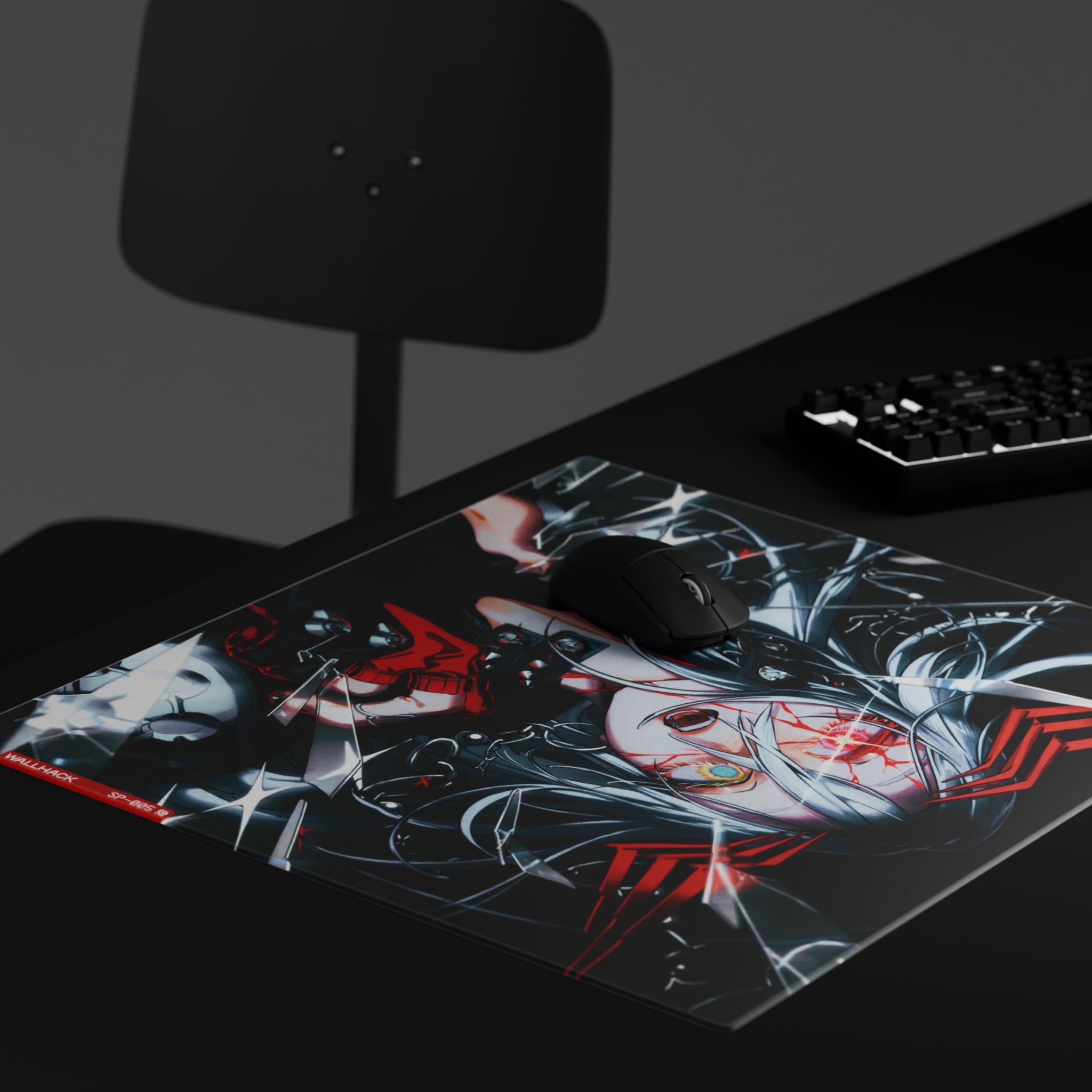WALLHACK SP-005 限定版 AWAKENING SORA Wallhack SP-005 | CARNAGE SORA Glass Anime Mouse Pad Limited