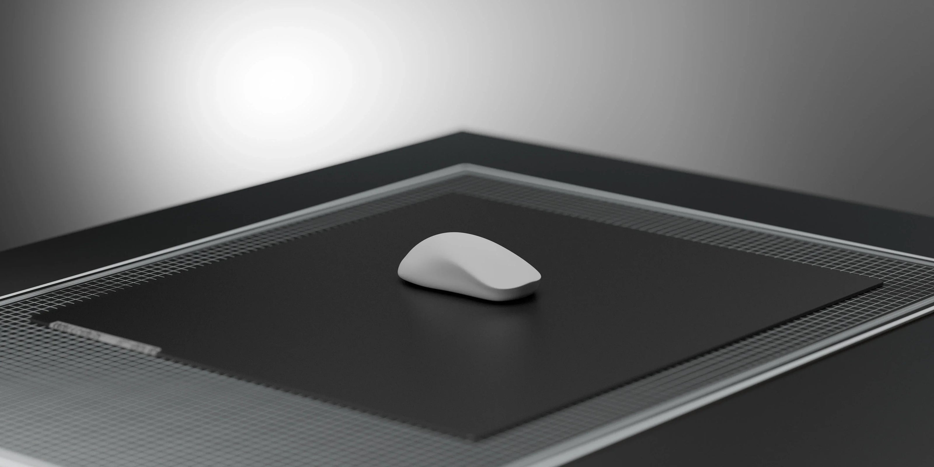 SP-004 Black Glass Gaming Mousepad | Wallhack