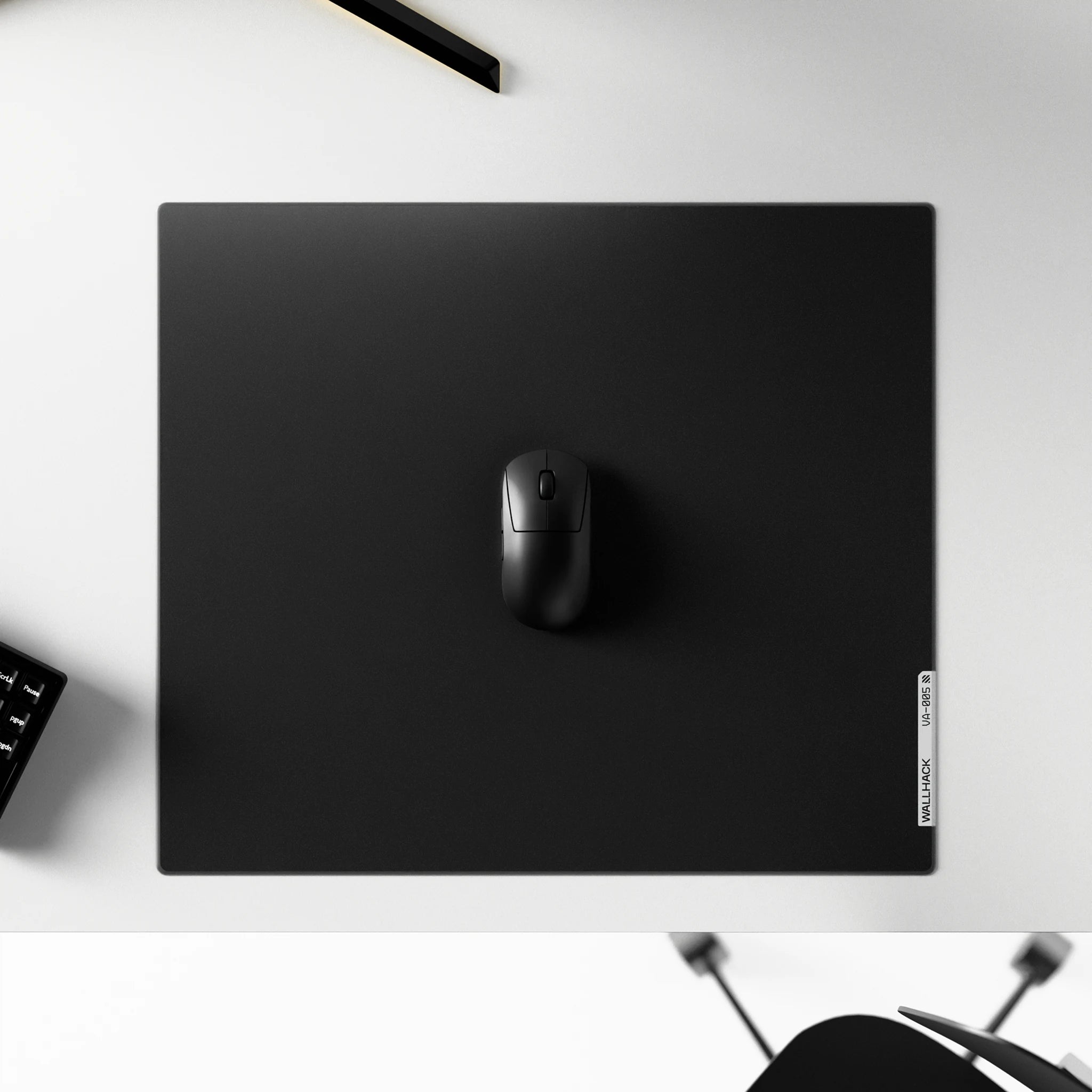 VA-005 Black Glass Gaming Mousepad | Wallhack VA-005 Black Glass Gaming Mousepad | Wallhack