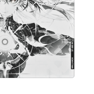 SP-005 Ascension SORA glass mousepad - surface close-up