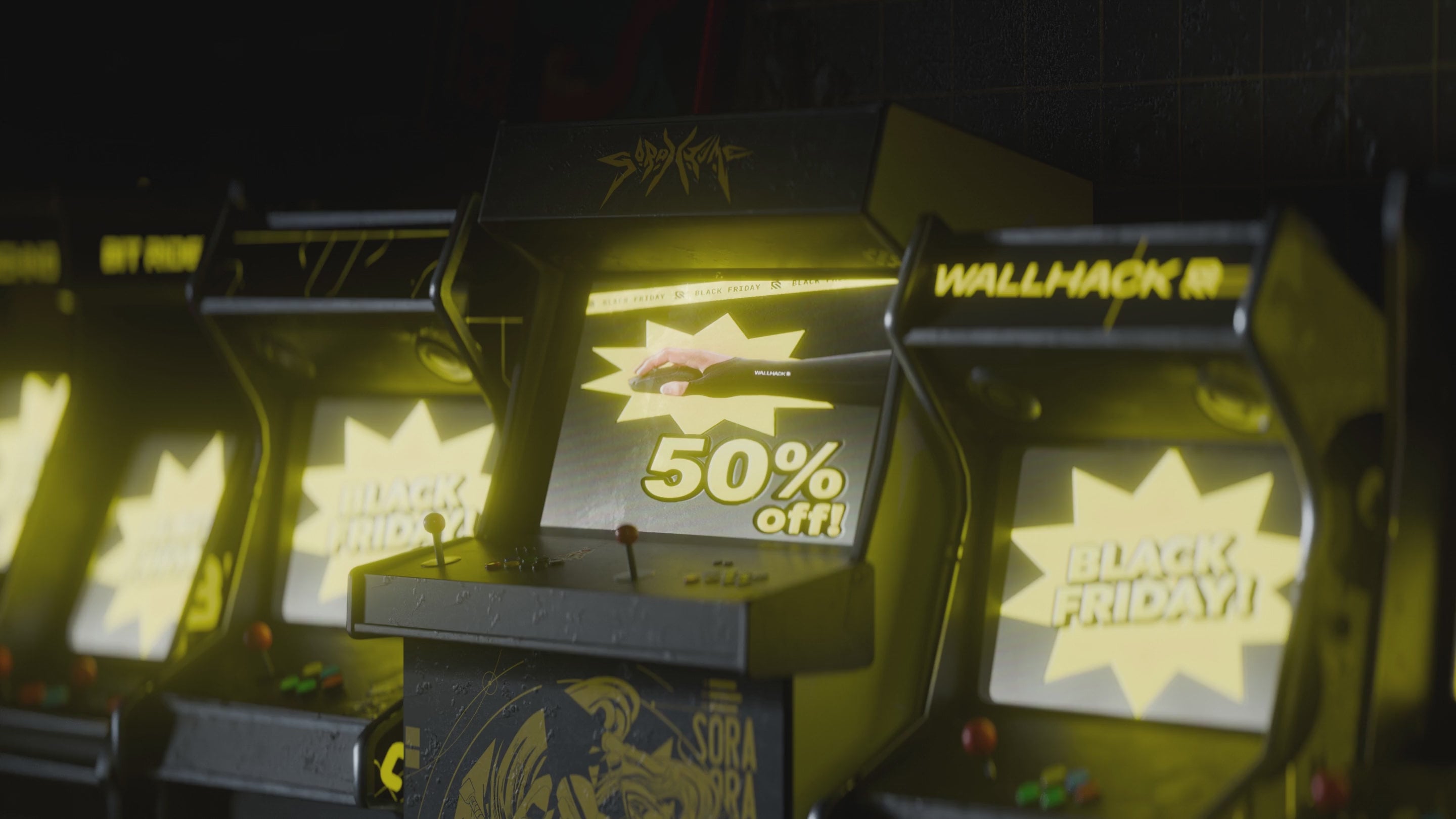 WALLHACK ホワイト WALLHACK Gaming Gear