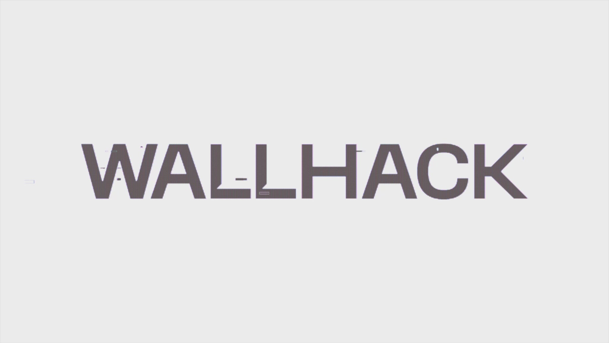 Wallhack connected logo banner