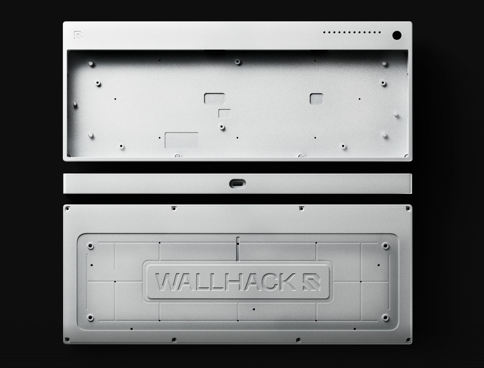 WALLHACK K-001 CNC-machined 6063 aluminium housing
