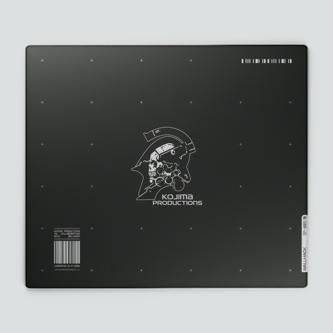 WALLHACK SP-005 Black マウスパッド KOJIMA PRODUCTIONS – WALLHACK