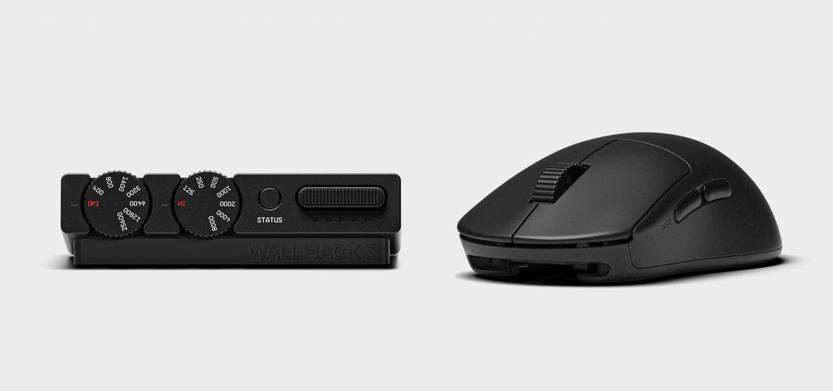 WALLHACK M-001 mouse and receiver
